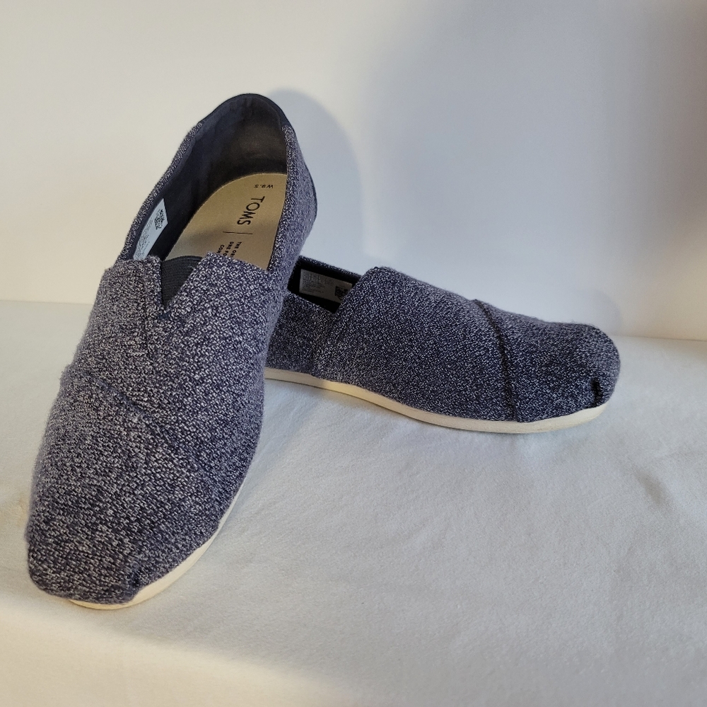 TOMS Classic Alpargata 1.0 Novelty  9.5 | Navy